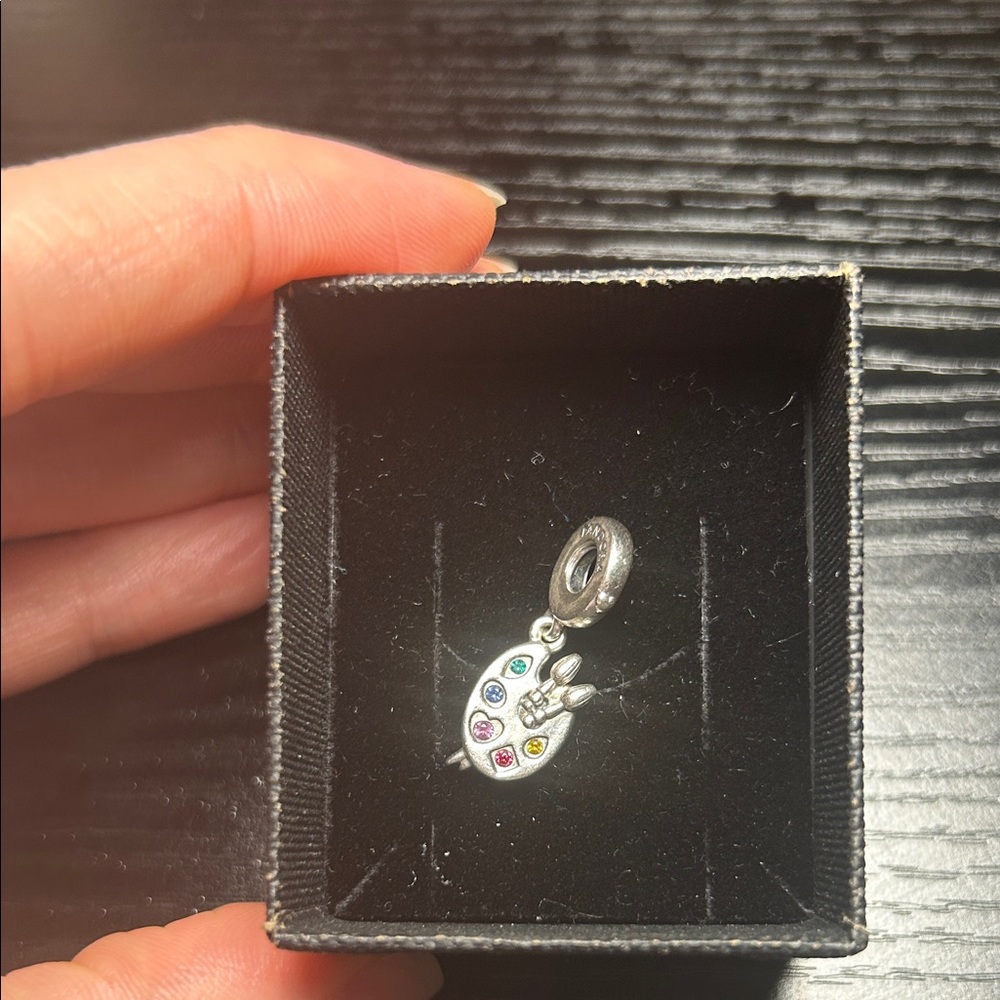 EUC Artist Palette Pandora Charm